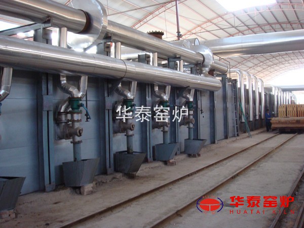 热煤气耐火材料(硅莫砖、硅砖)隧道窑