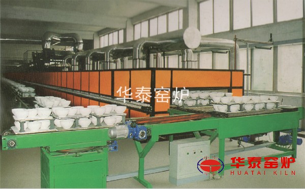 日用瓷中、低温辊道窑炉